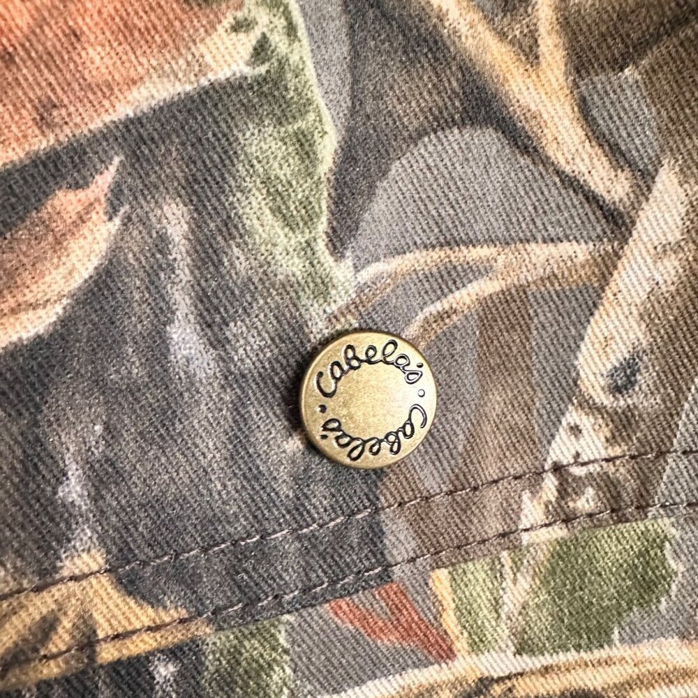 Cabela's 2XL Seclusion 3D Camouflage Jacket Outdoor Hunting Camping Hiking Gear - Picture 4 of 11